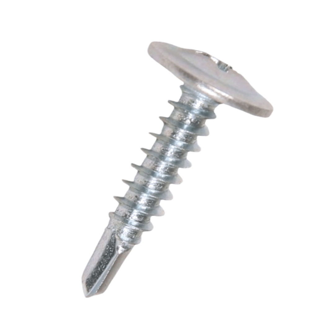 TORNILLO CABEZA LENTEJA PUNTA BROCA 8X1 CAJA DE 100 PCS5