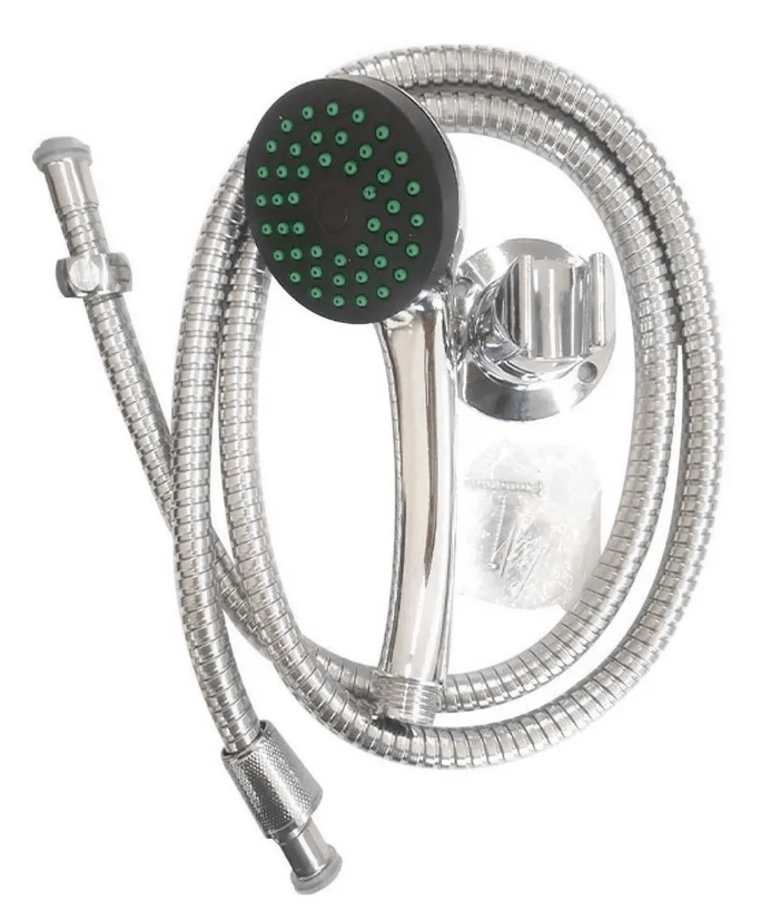 SET DE DUCHA + SOPORTE + MANGUERA FLEXIBLE 0