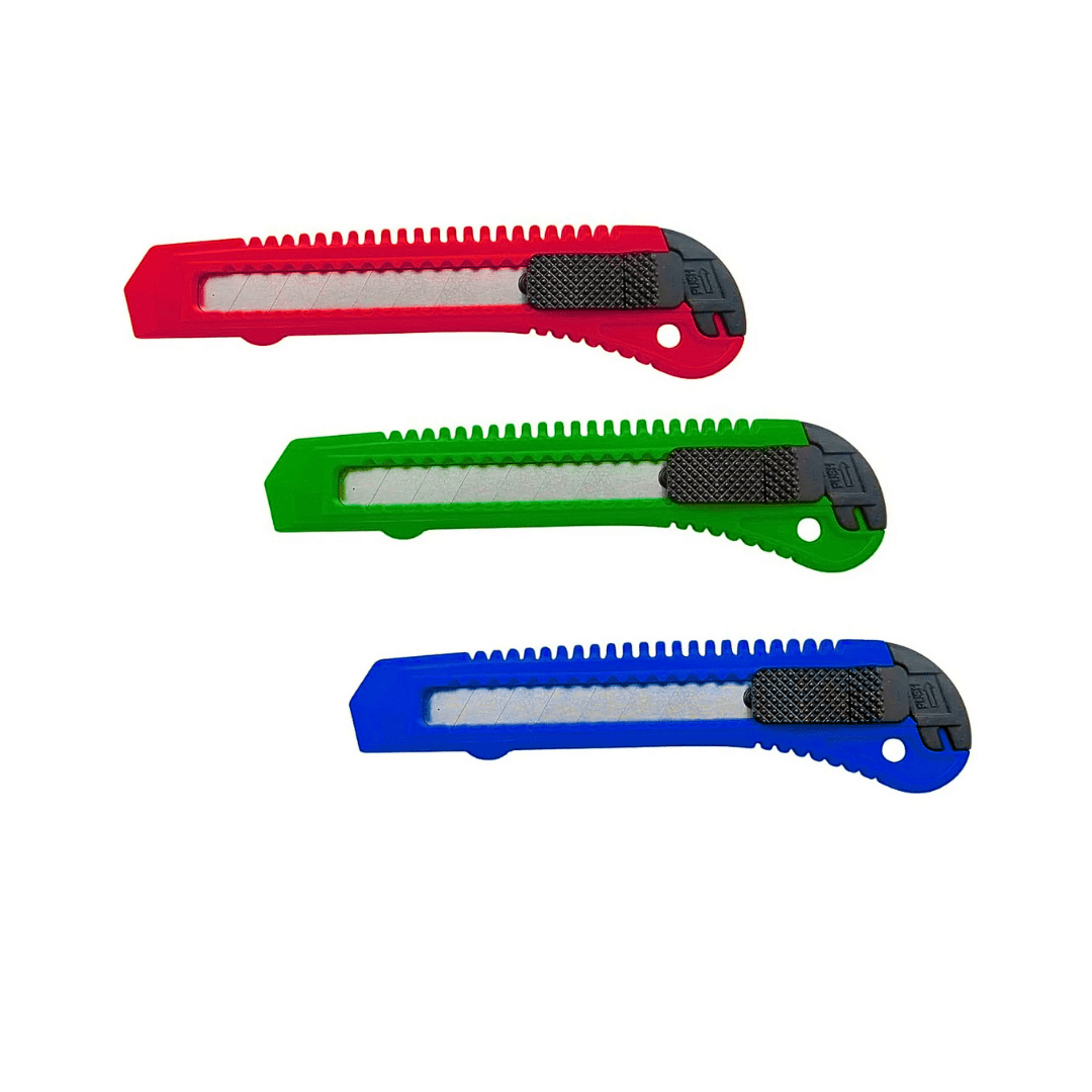 Pack Cuchillo Cartonero Tira 12 Unidades Corta Carton3