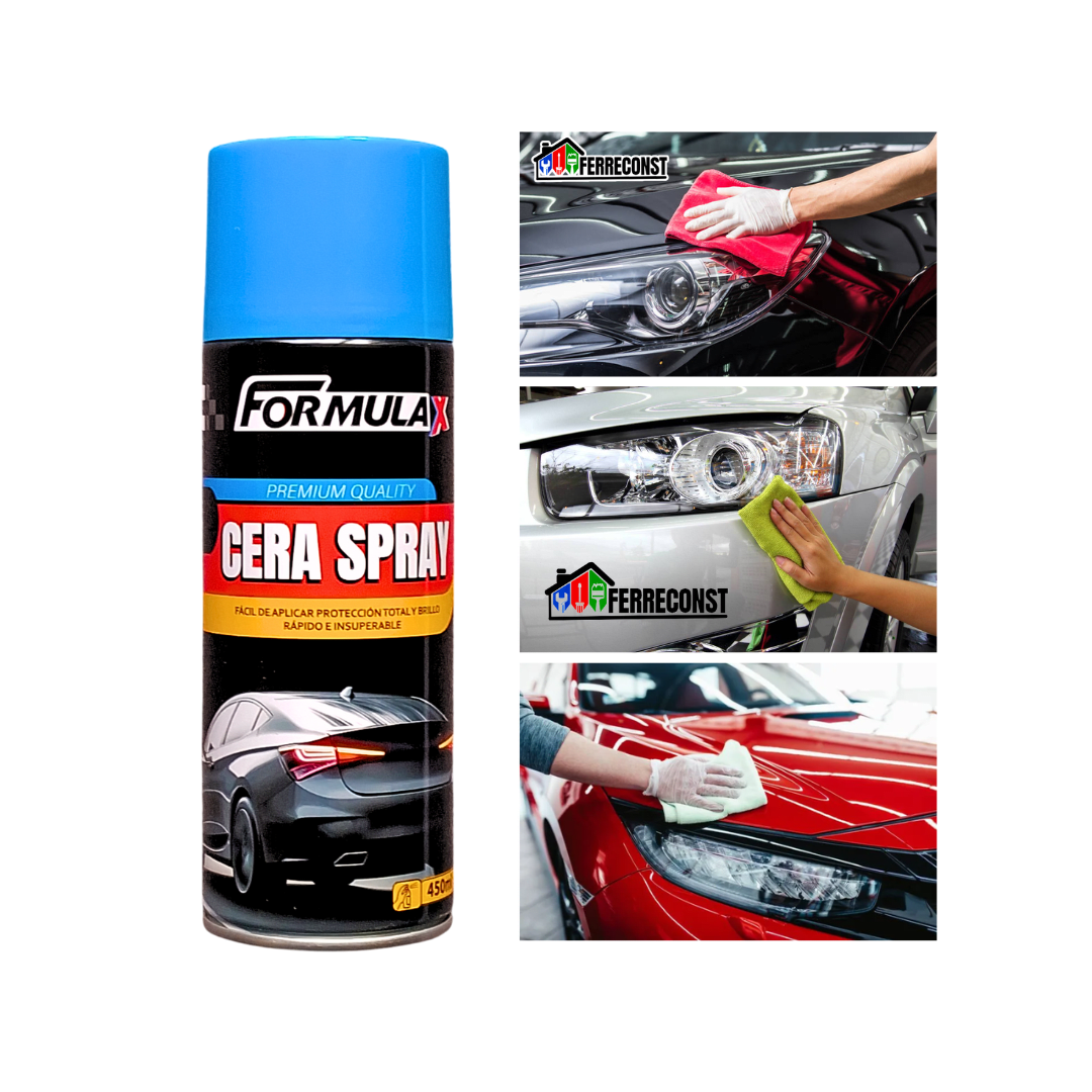 CERA SPRAY PARA AUTOS 450ML2
