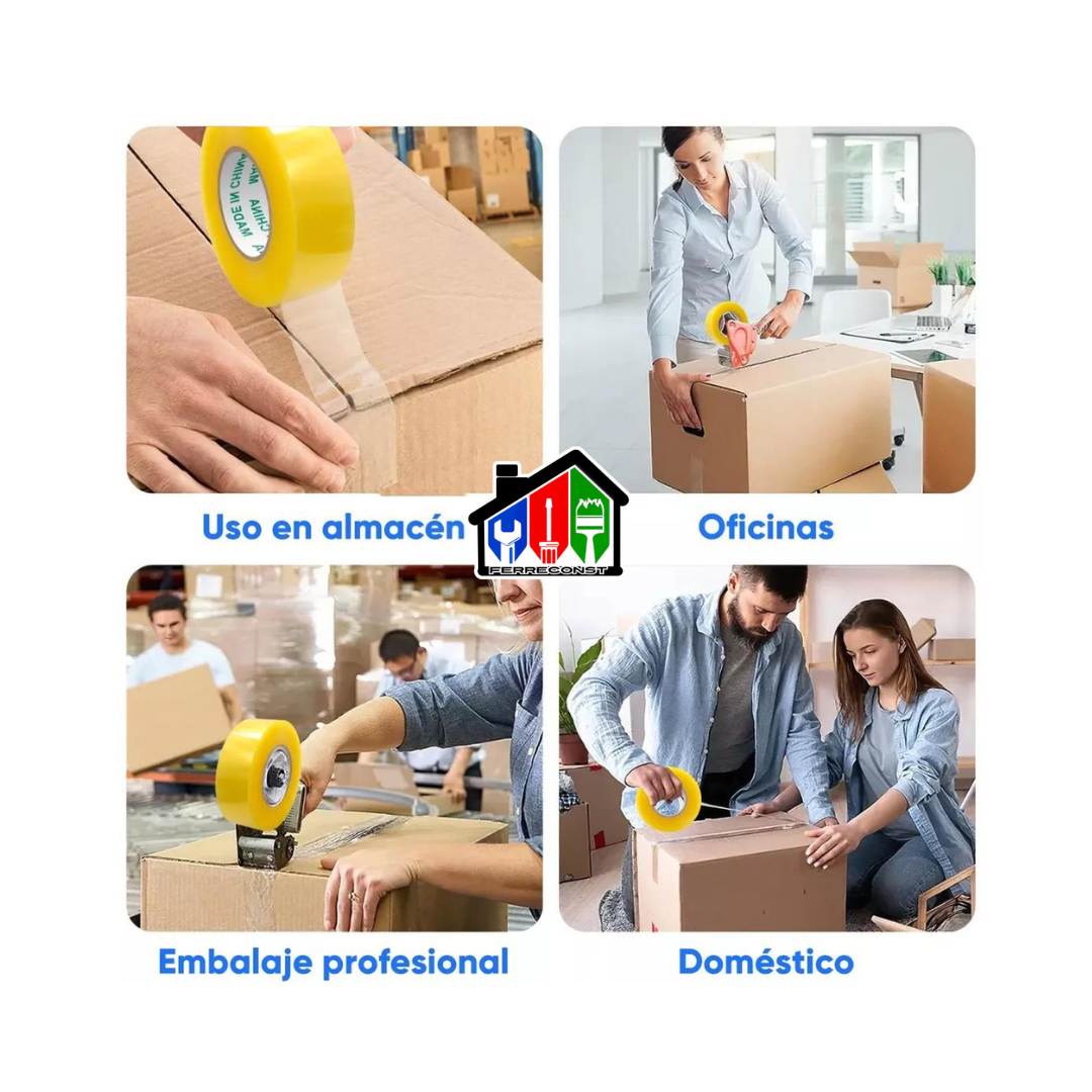 CINTA ADHESIVA AMBALAJE 300MTX4.5  CAJA DE 20 UNIDADES3