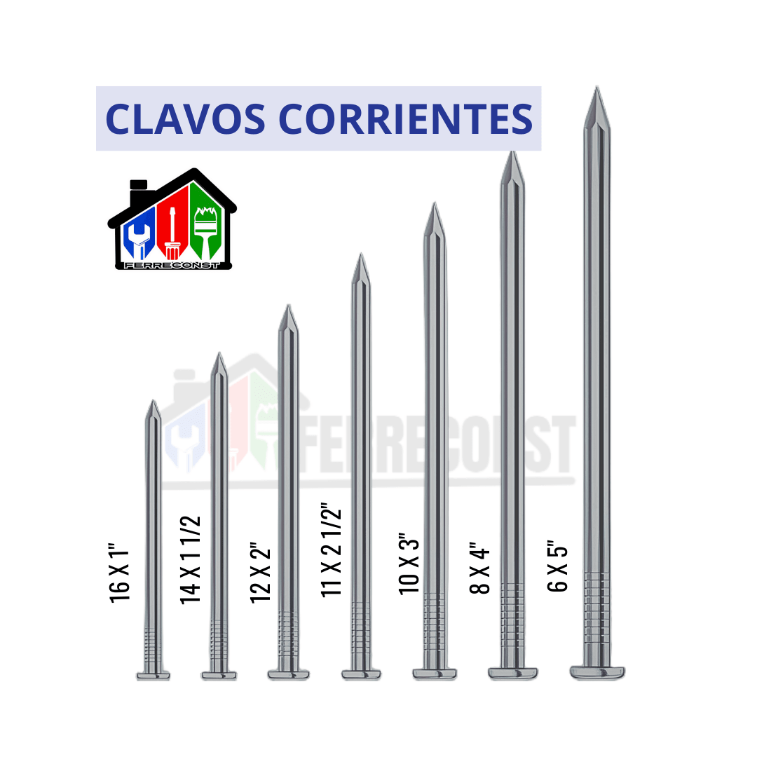 CLAVO CORRIENTE de 4