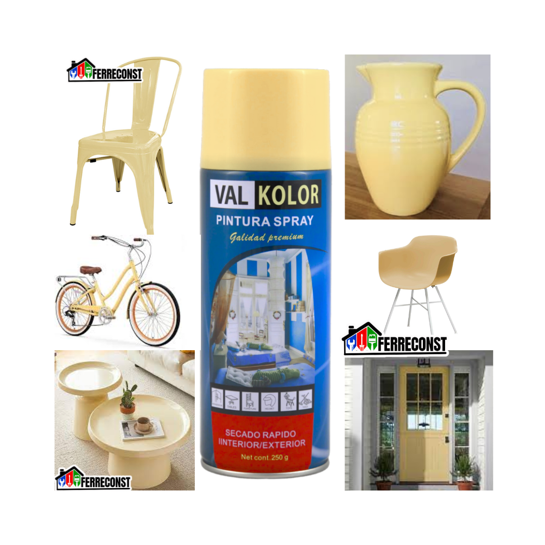 PINTURA COLOR CREMA VALKOLOR  400ML2