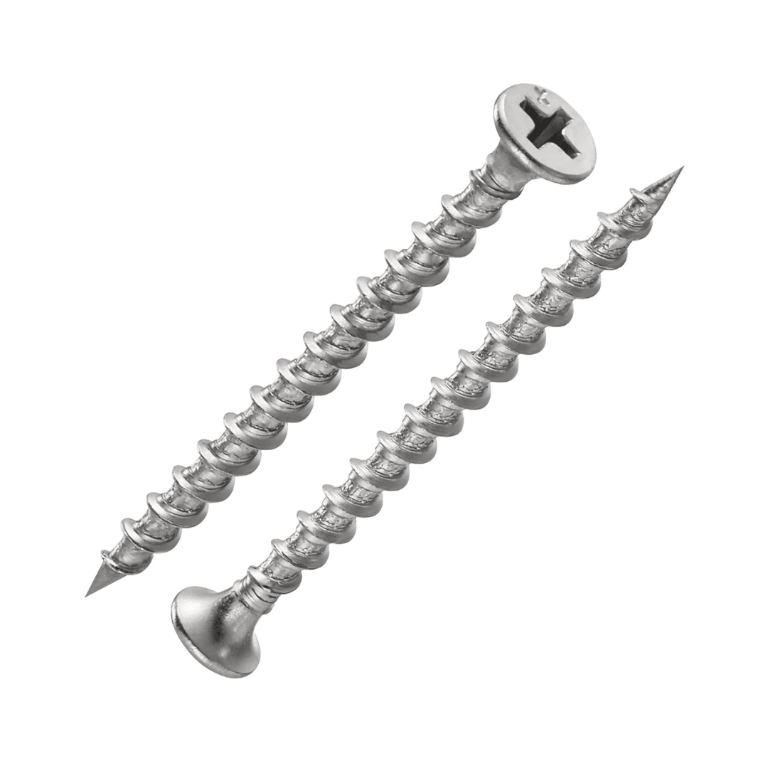 TORNILLO CRS PARA MADERA  6X1 5/8 ZN CAJA DE 100 PCS5
