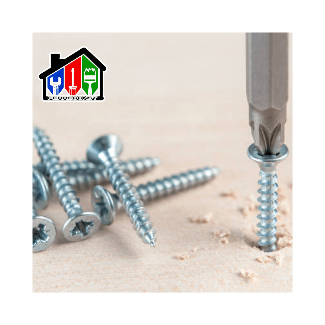 TORNILLO CRS PARA MADERA  6X2 ZN CAJA DE 100 PCS8