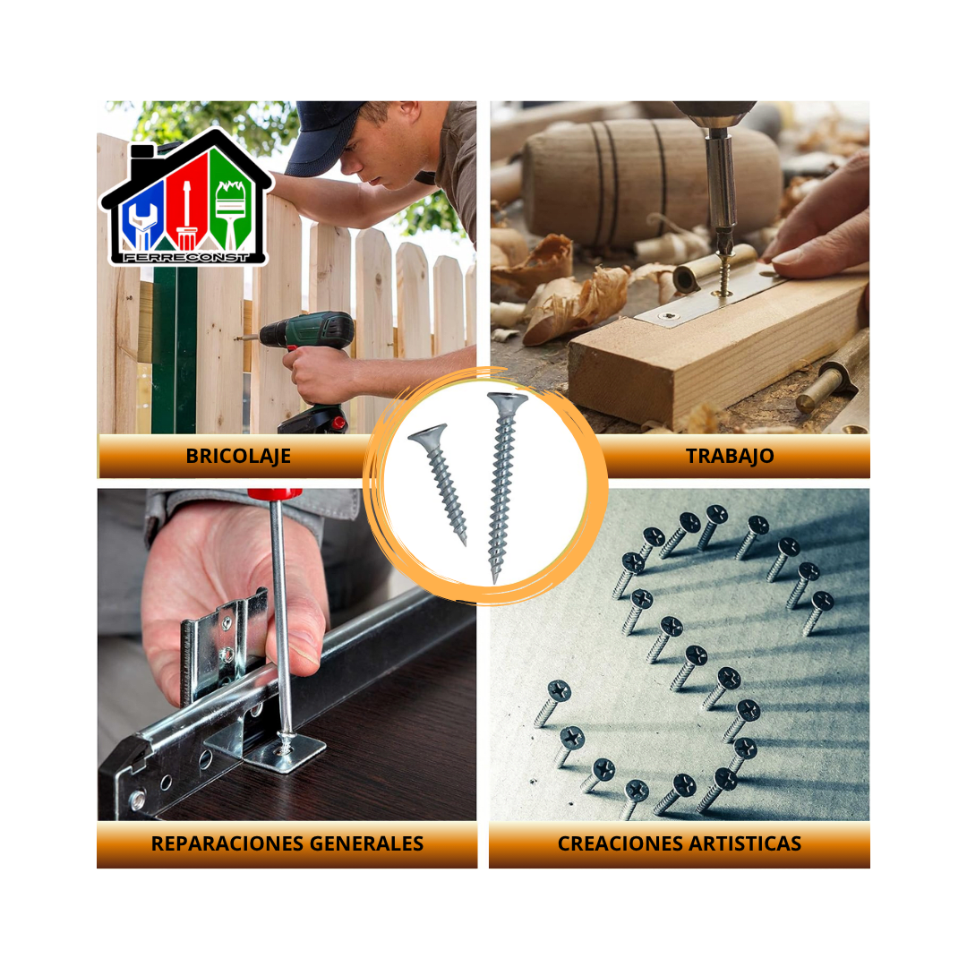 TORNILLO CRS PARA MADERA 10X4 CAJA DE 100 UNIDADES6