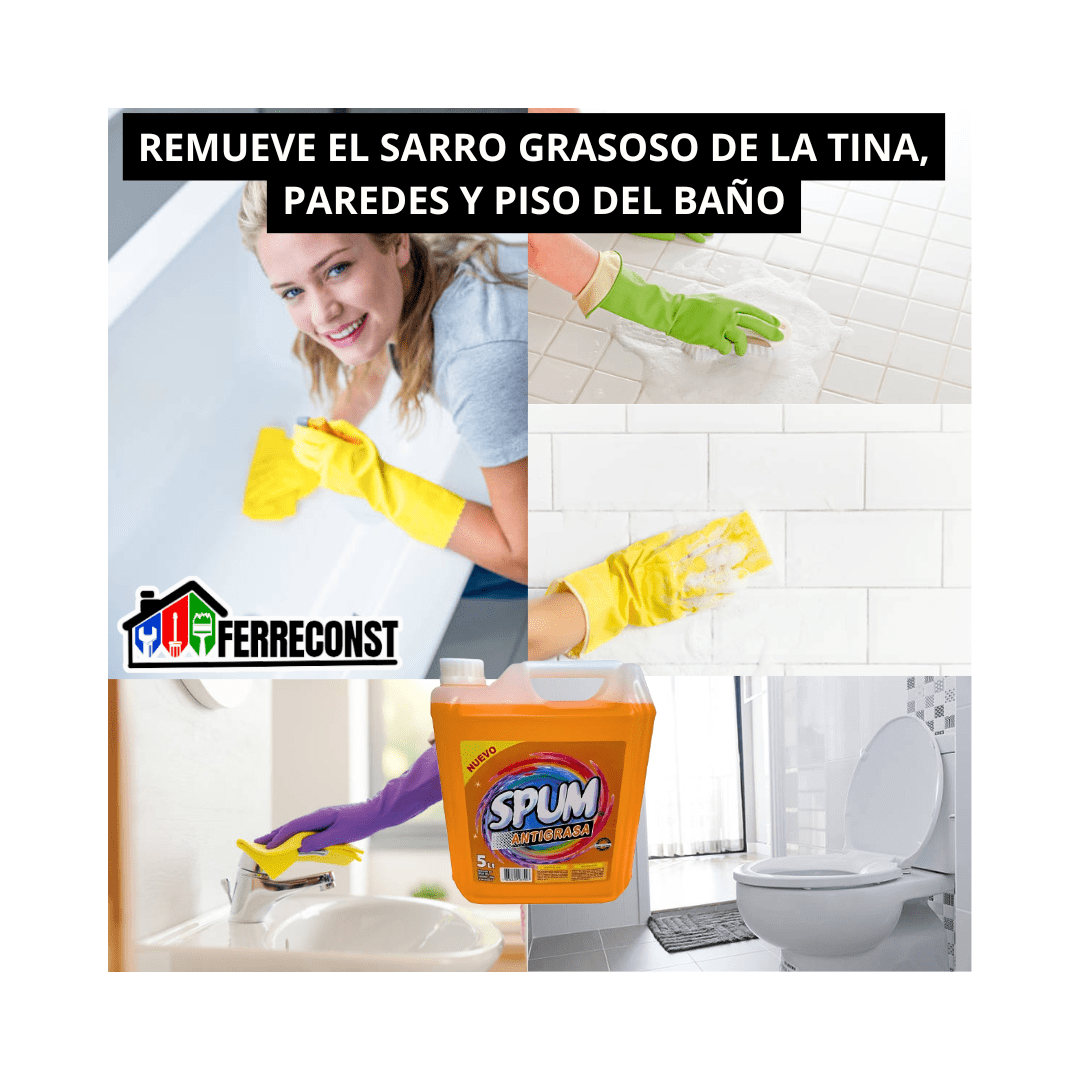 DESENGRASANTE INDUSTRIAL UNIVERSAL SPUM 5 LITROS3
