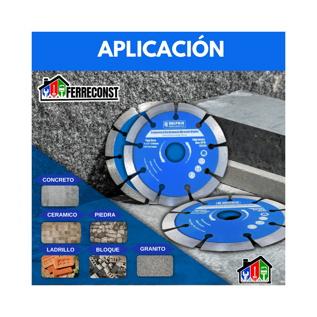 DISCO DIAMANTADO SEGMENTADO 4 1/23