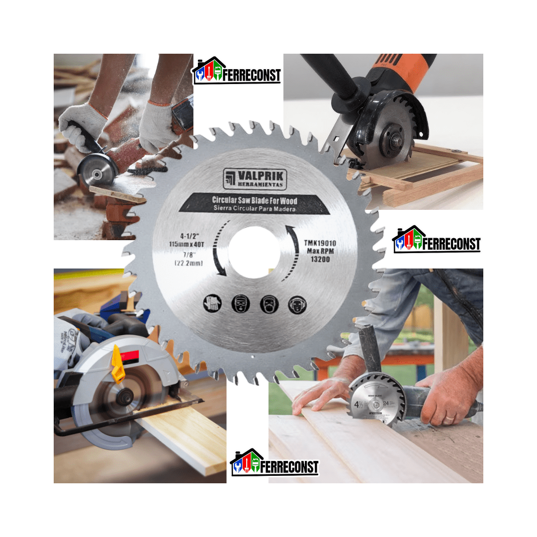 DISCO SIERRA CIRCULAR MADERA 4 1/2  115MM 40 DT3