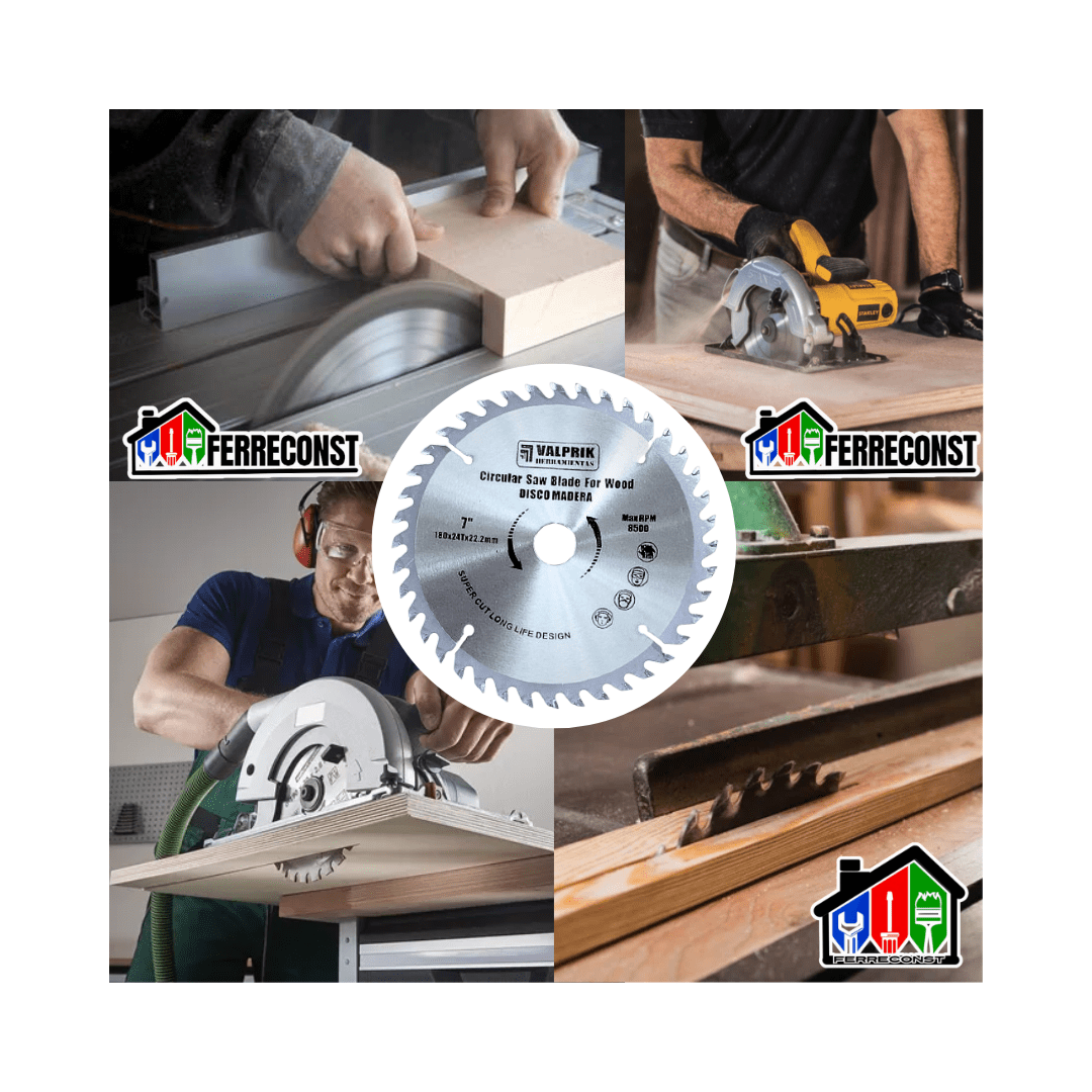 DISCO SIERRA  CIRCULAR MADERA 7 1/4 180MM 40DT3