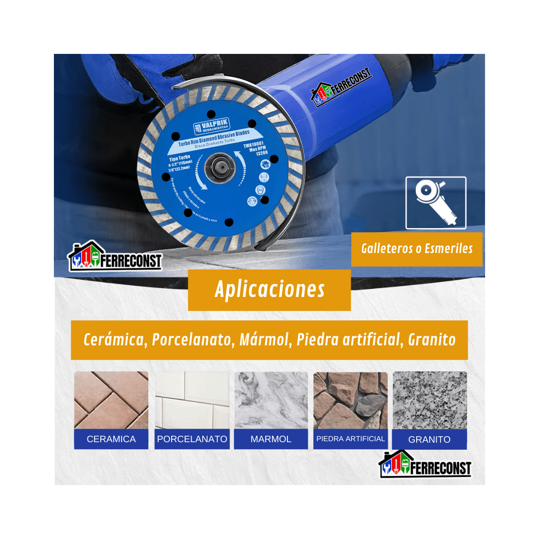 DISCO DIAMANTADO TURBO 4 1/22