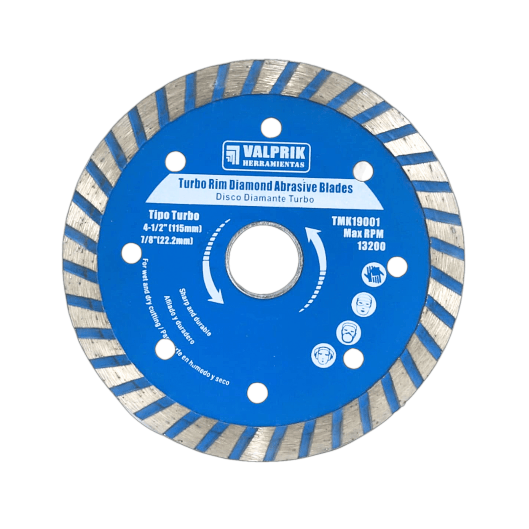 DISCO DIAMANTADO TURBO 4 1/2 0