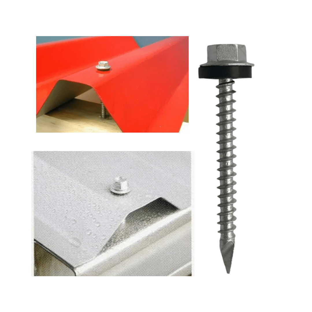 TORNILLO P/ESPADA C/HEXAGONAL PARA TECHO 10X1 1/2 DE 100 UND6