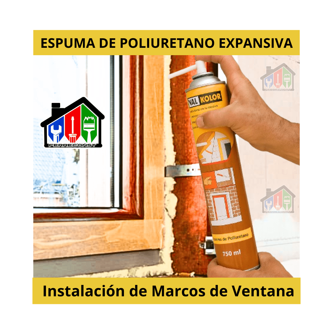 SELLADOR ESPUMA DE POLIURETANO EXPANSIVA 750ML VALKOLOR4