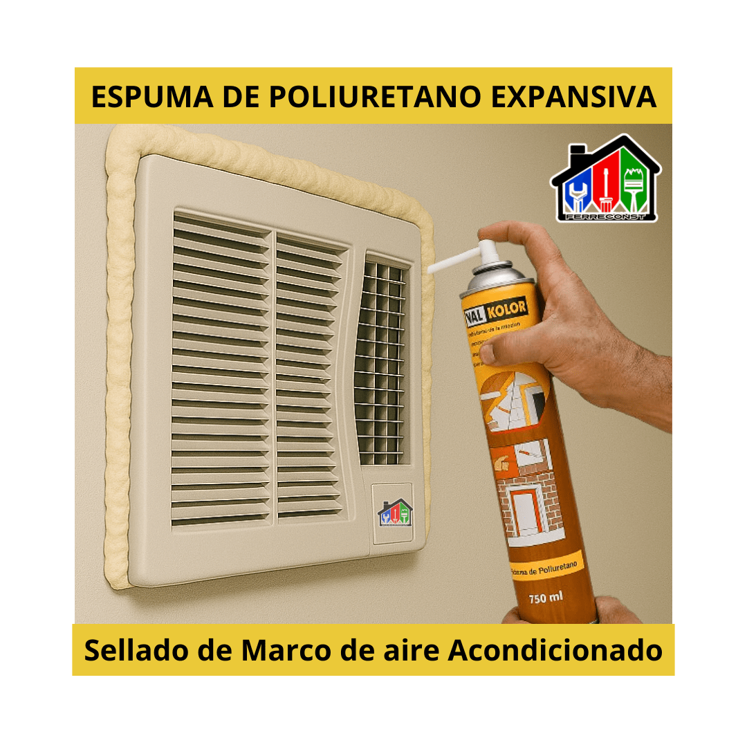 SELLADOR ESPUMA DE POLIURETANO EXPANSIVA 750ML VALKOLOR6