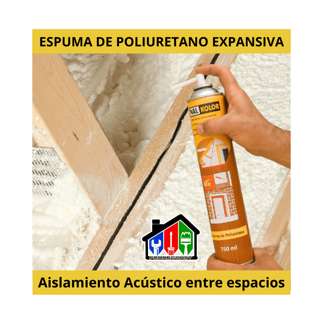 SELLADOR ESPUMA DE POLIURETANO EXPANSIVA 750ML VALKOLOR7