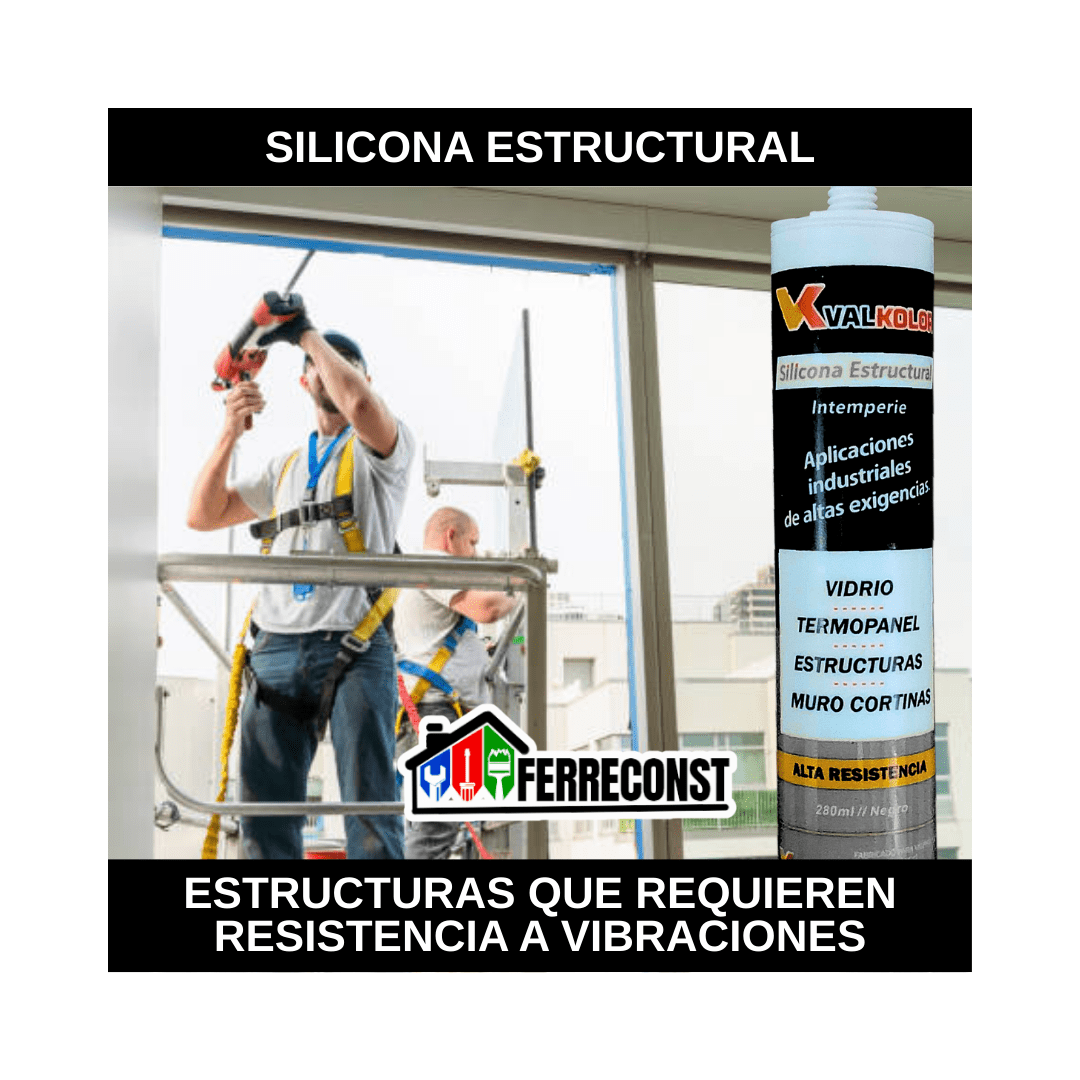 SILICONA ESTRUCTURAL NEGRO 300ML6
