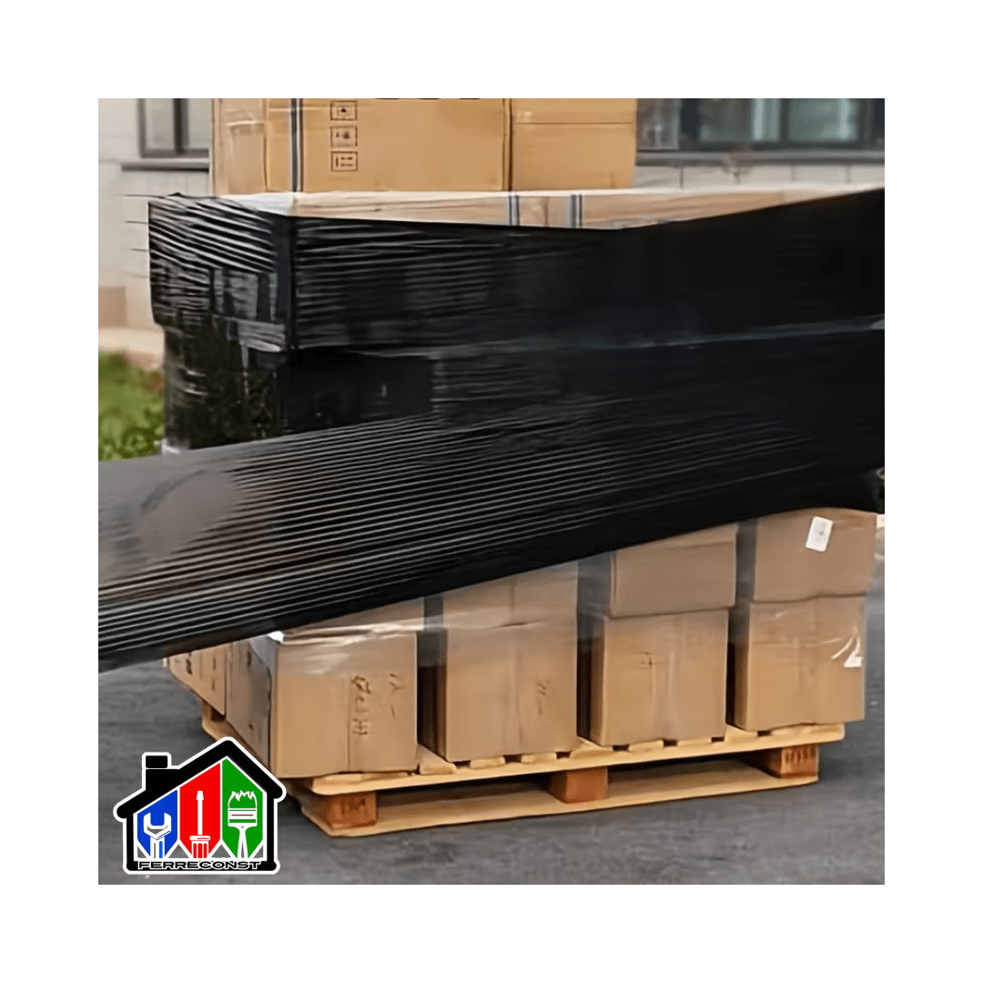 FILM NEGRO DE 2 KG 50CM ANCHO X 270 METROS PARA EMBALAJE4