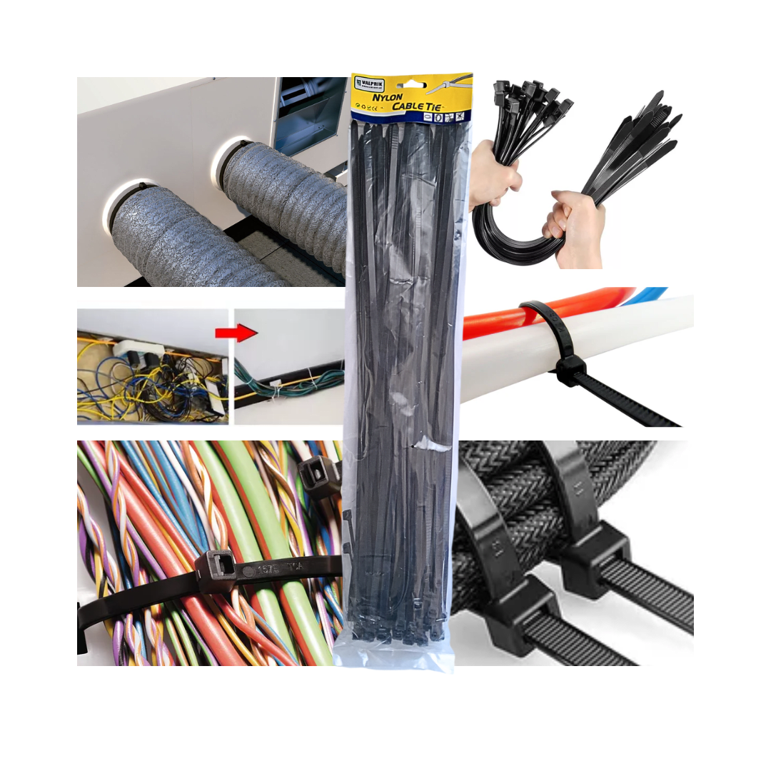 AMARRAS NEGRAS DE 50CM X 4.8 MM BOLSA DE 50 UNIDADES3