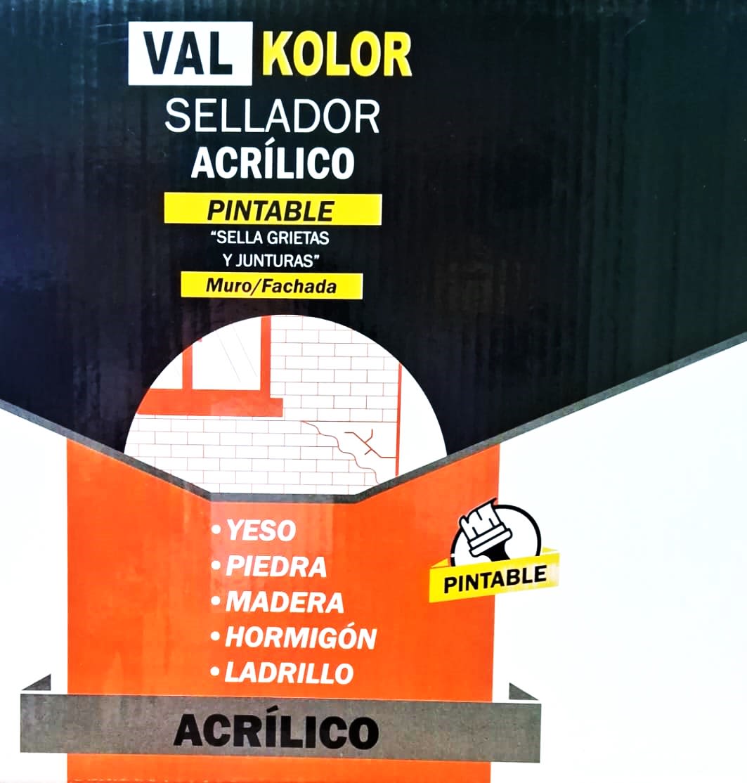 SILICONA SELLADOR ACRILICO PINTABLE BLANCO 300ML9