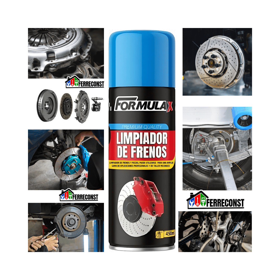 LIMPIA FRENOS AUTOMOTRIZ 450ML FORMULA X2