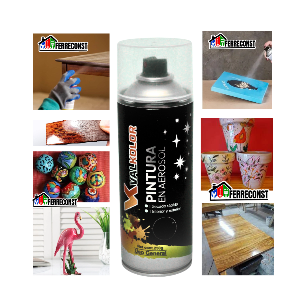 PINTURA LACA BRILLANTE DE USO GENERAL 400ML VALKOLOR2