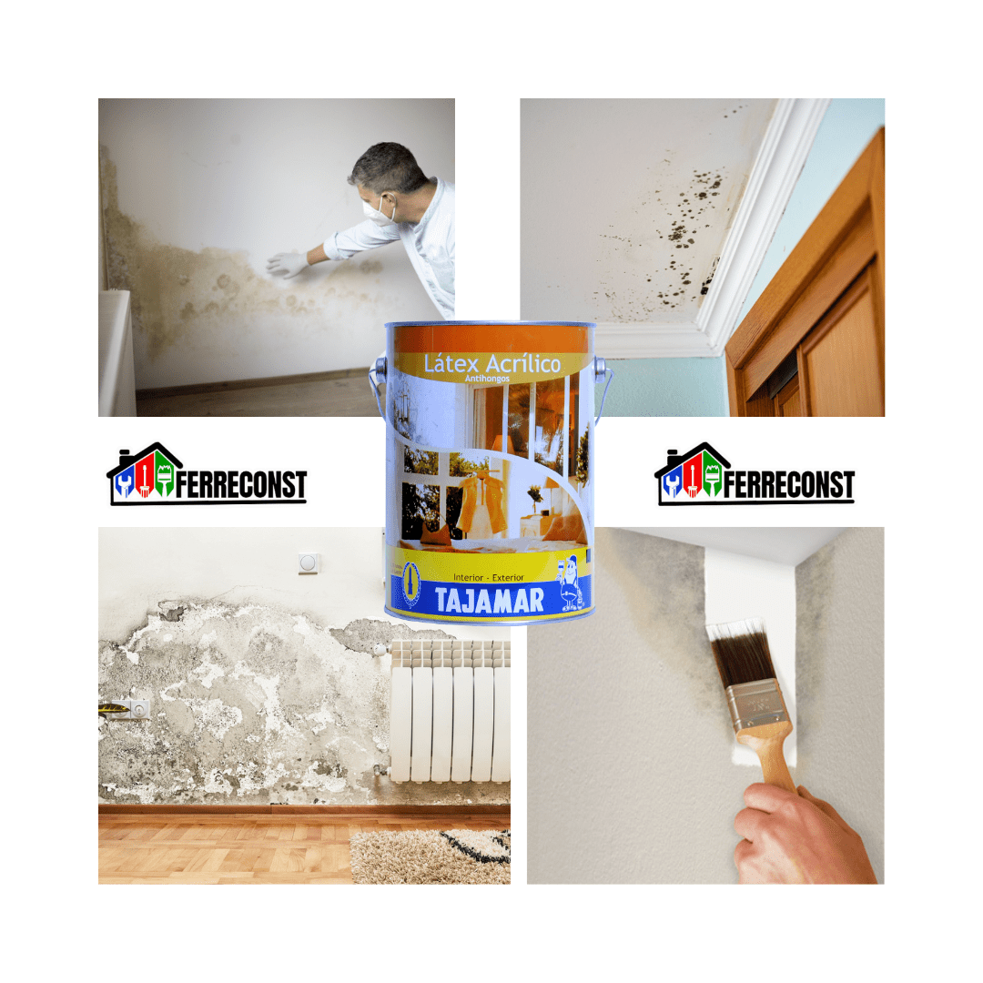 Látex Acrílico Antihongos Blanco 1/4 Galón3