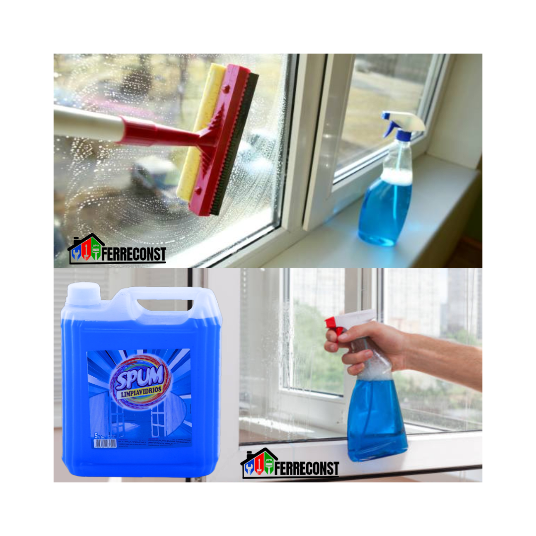 LIMPIA VIDRIO DE 5 LITROS SPUM4