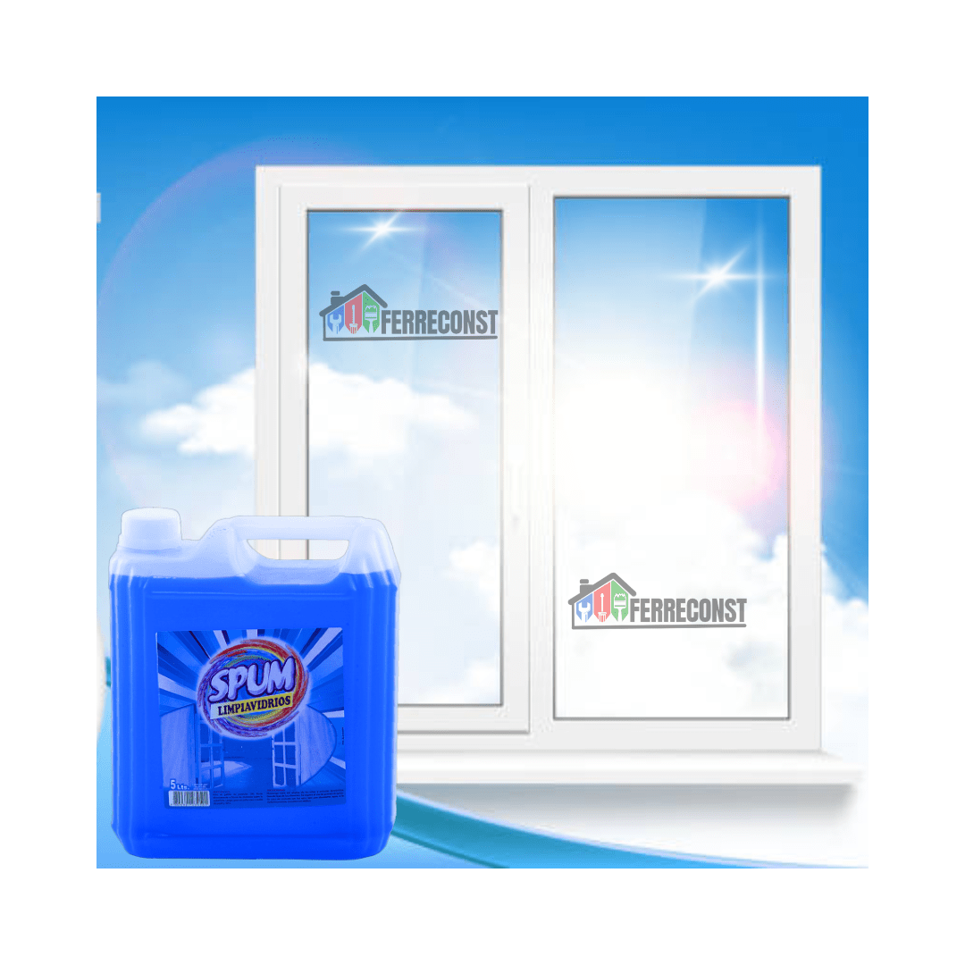 LIMPIA VIDRIO DE 5 LITROS SPUM5