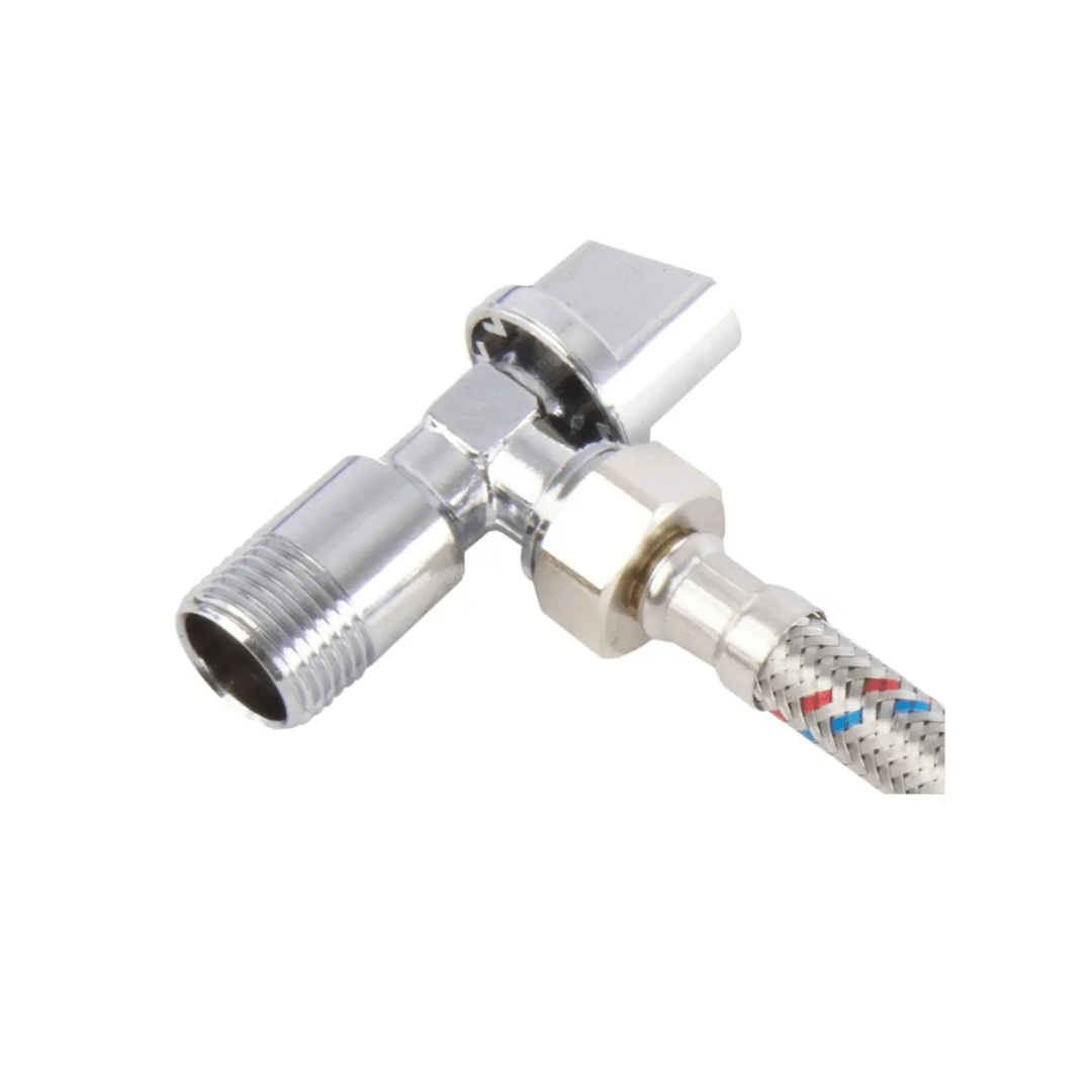 LLAVE ANGULAR 1/2 +  FLEXIBLE 1/2x7/8 35CM4