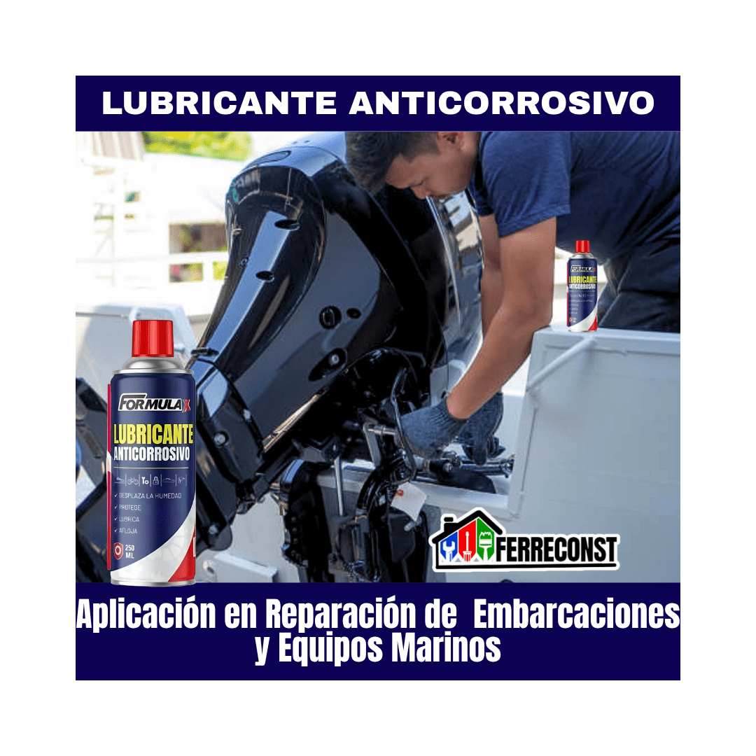 LUBRICANTE ANTICORROSIVO SPRAY TIPO W40 DE 250ML FORMULA X9