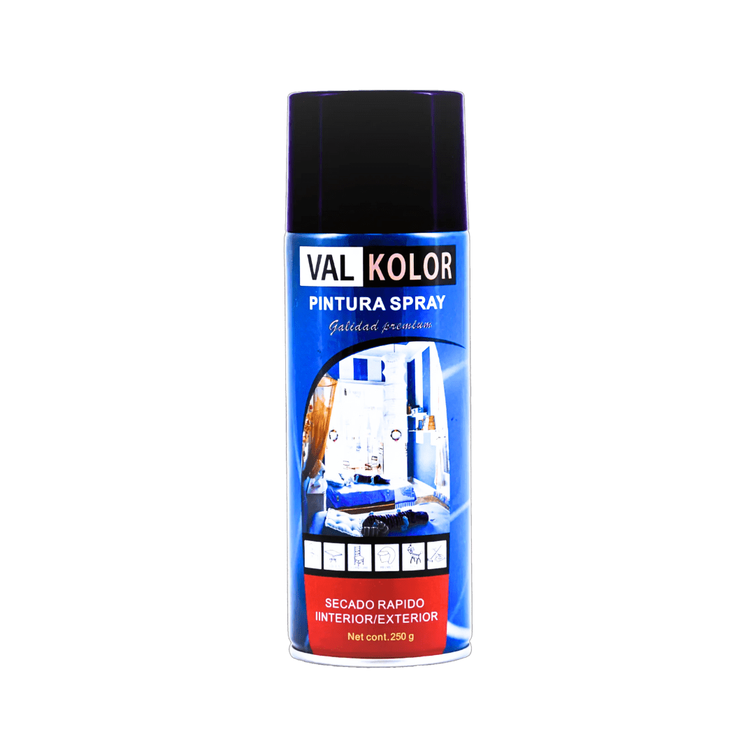 PINTURA NEGRA DE USO GENERAL 400ML VALKOLOR2