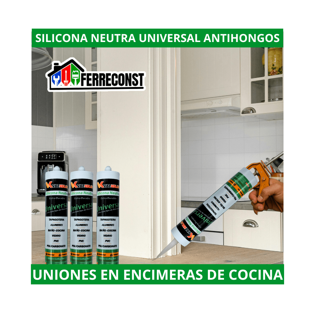 SILICONA NEUTRA UNIVERSAL COFFE-RED 280ML VALKOLOR8