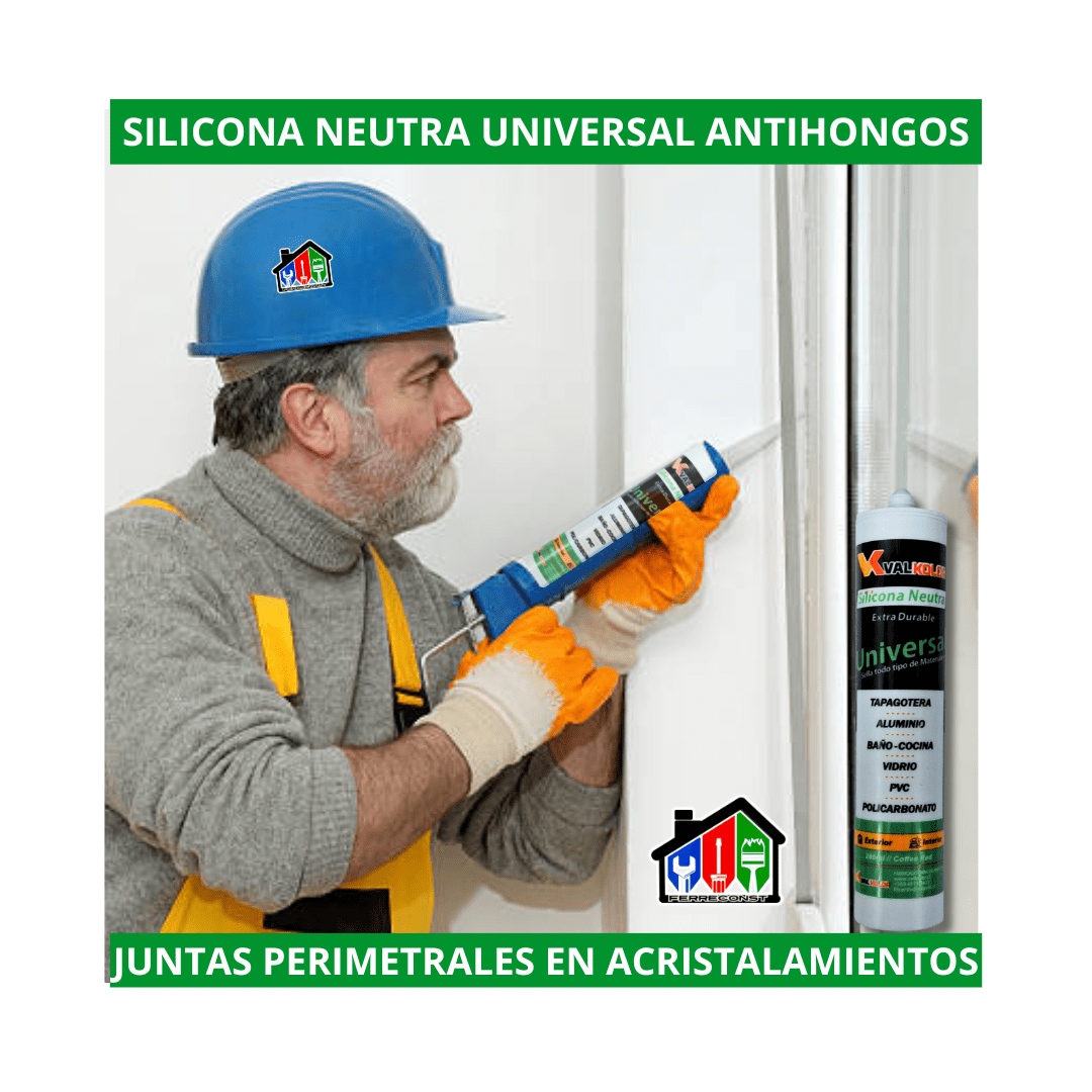 SILICONA NEUTRA UNIVERSAL ANTIHONGOS TITANIO 280ML11