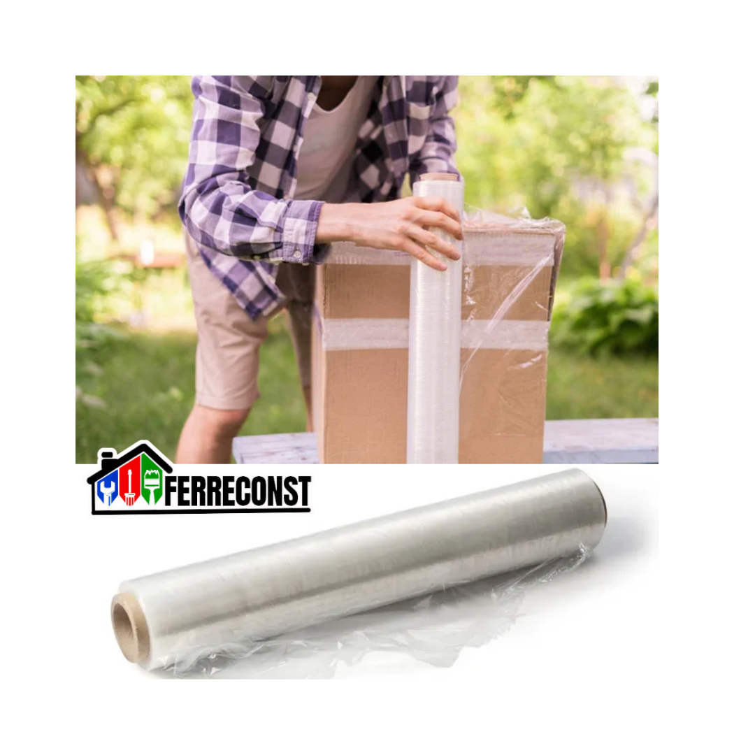 PAPEL FILM TRANSPARENTE 2Kg 270 METROS PARA EMBALAJE3