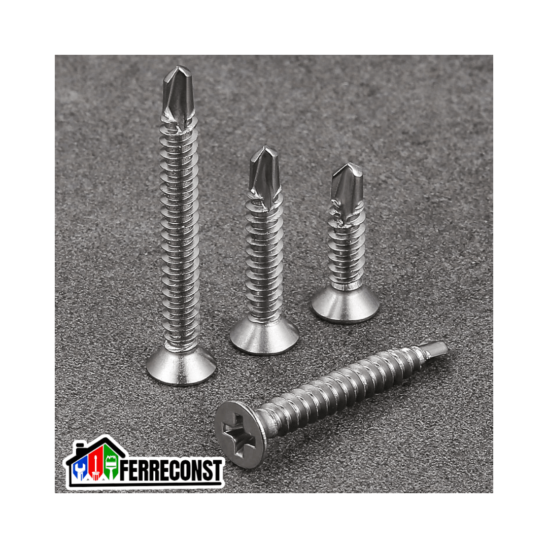 TORNILLO VOLCANITA PUNTA BROCA 6X2 ZN CALA 100 PCS7