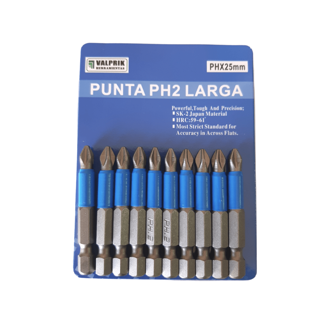 Punta Larga Ph2 set 10 Piezas 0