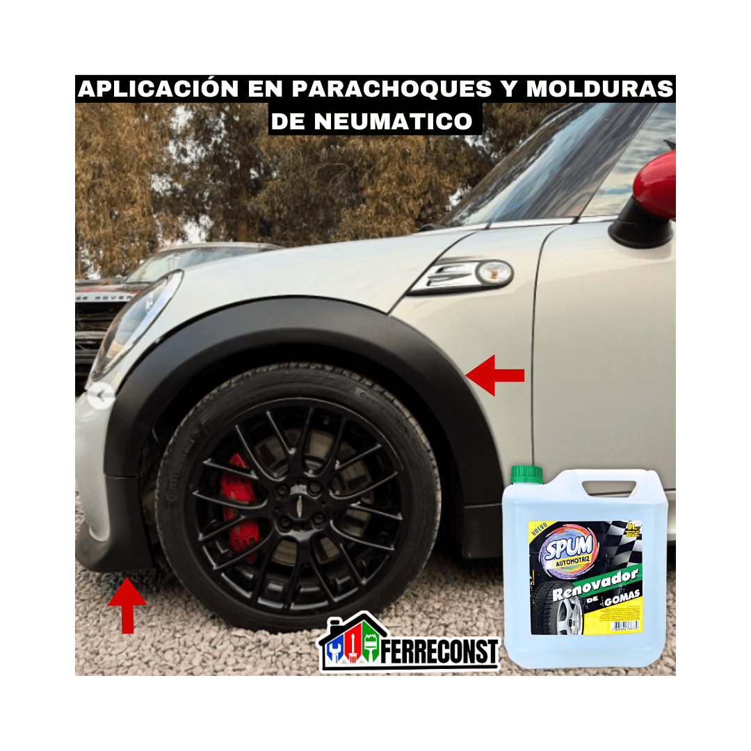 RENOVADOR DE NEUMÁTICO O GOMAS SPUM DE 5 LITROS5