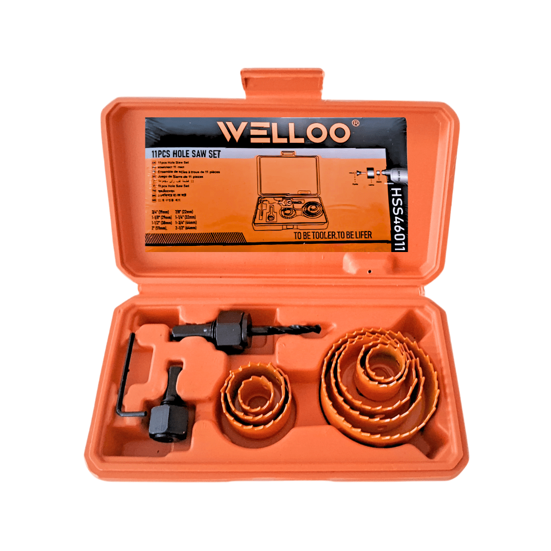 Juego / Set De Sierra Copas 11 Piezas Profesional WELLO 0