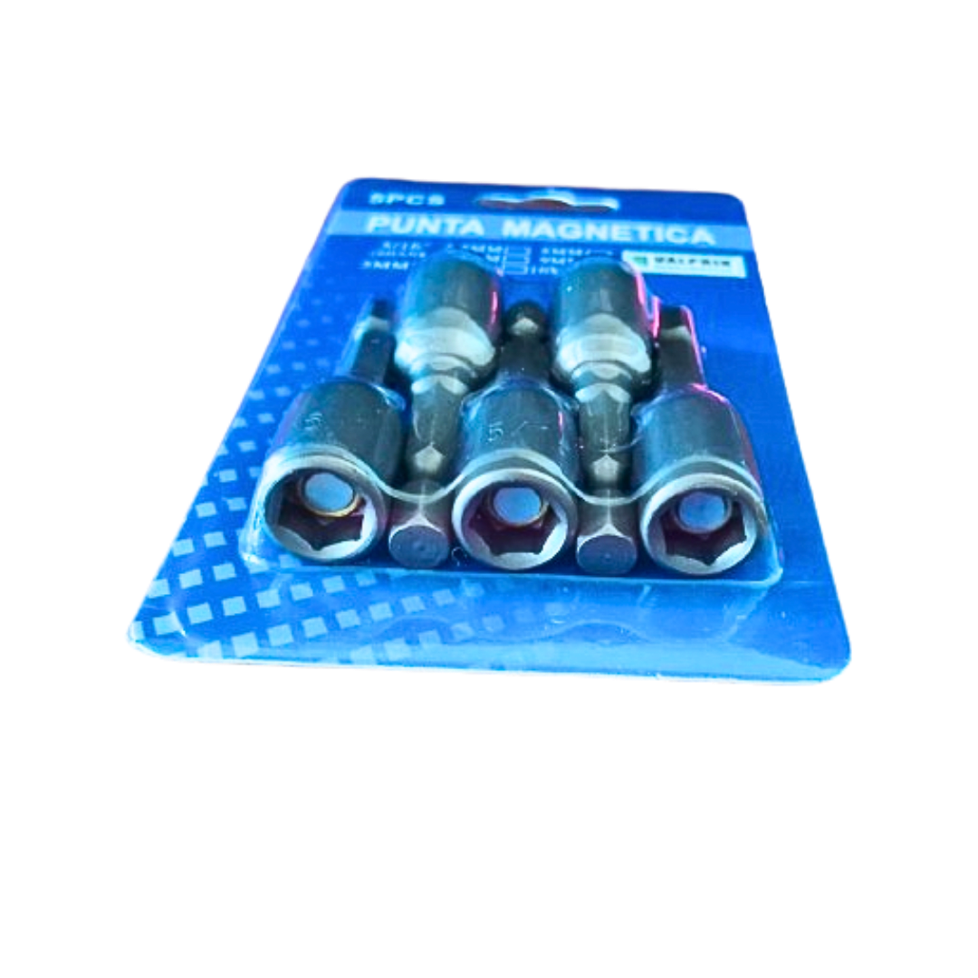 PUNTA MAGNÉTICA COPA HEXAGONAL SET DE 5 UNIDADES3