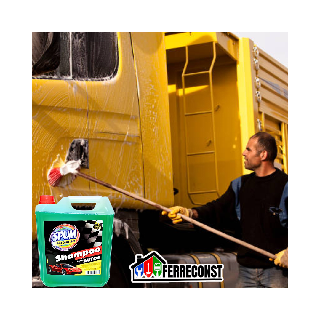 SHAMPOO AUTOMOTRIZ SPUM DE 5 LITROS6