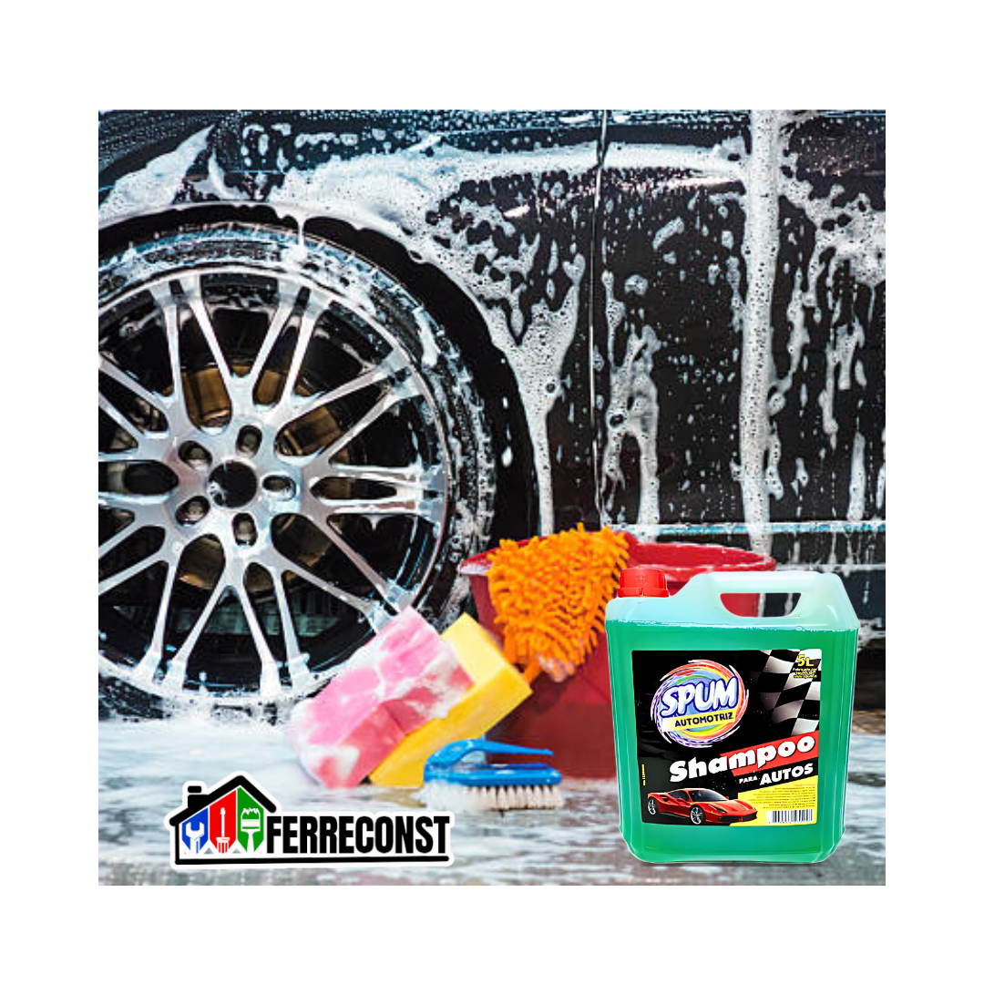 SHAMPOO AUTOMOTRIZ SPUM DE 5 LITROS7