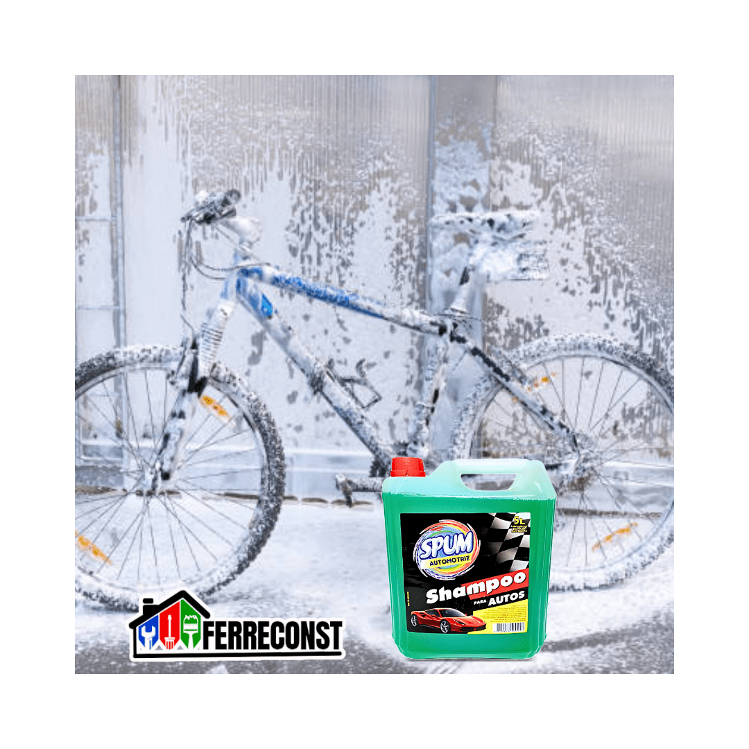 SHAMPOO AUTOMOTRIZ SPUM DE 5 LITROS5