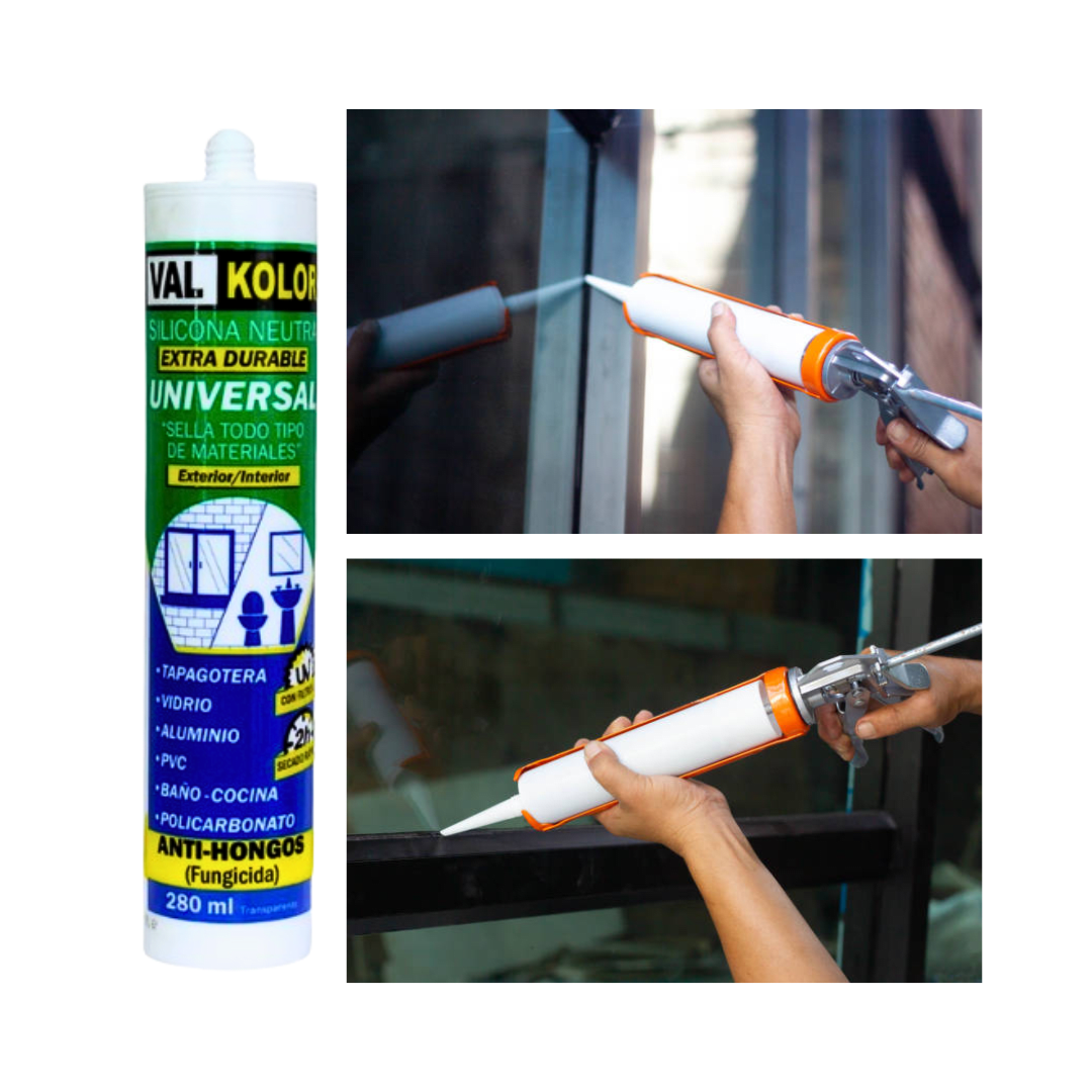 SILICONA NEUTRA UNIVERSAL ANTIHONGOS TITANIO 280ML5