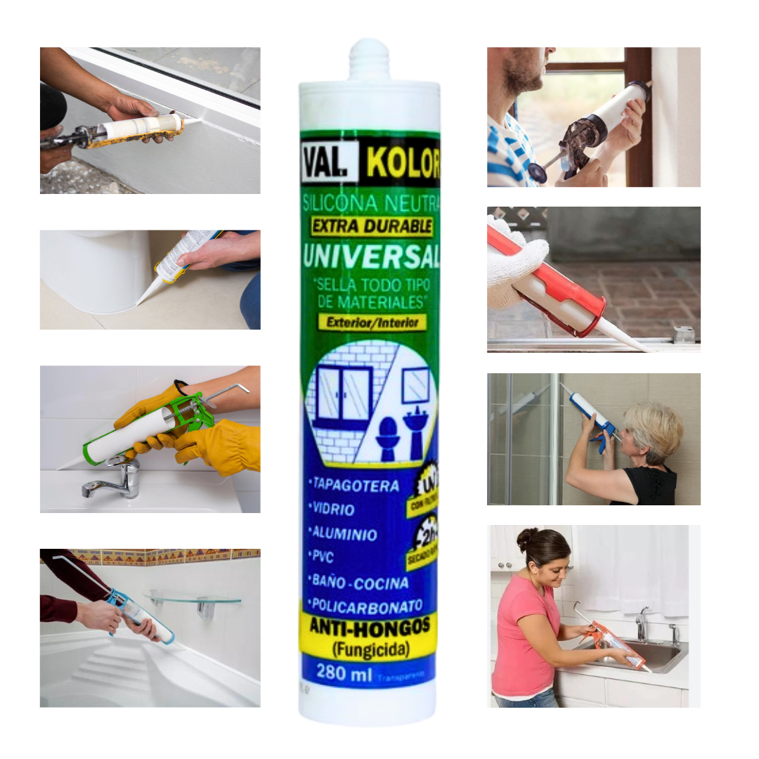 SILICONA NEUTRA UNIVERSAL ANTIHONGOS TITANIO 280ML2