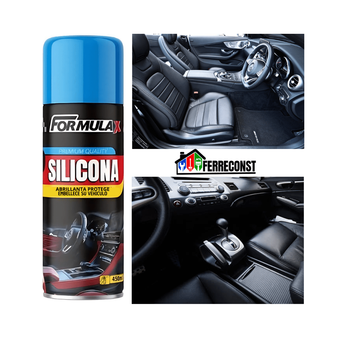 SILICONA ABRILLANTADOR PARA TABLERO, PLASTICO, CUERO DE AUTO2