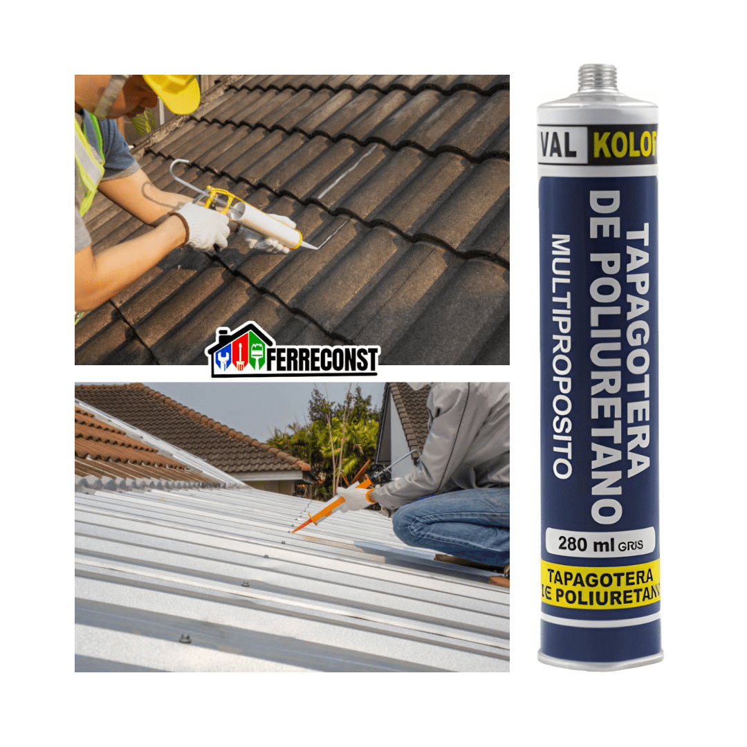 SELLADOR POLIURETANO MULTIPROPOSITO TAPAGOTERA GRIS 280ML2