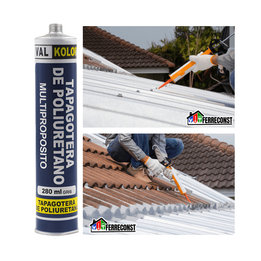 SELLADOR POLIURETANO MULTIPROPOSITO TAPAGOTERA GRIS 280ML4