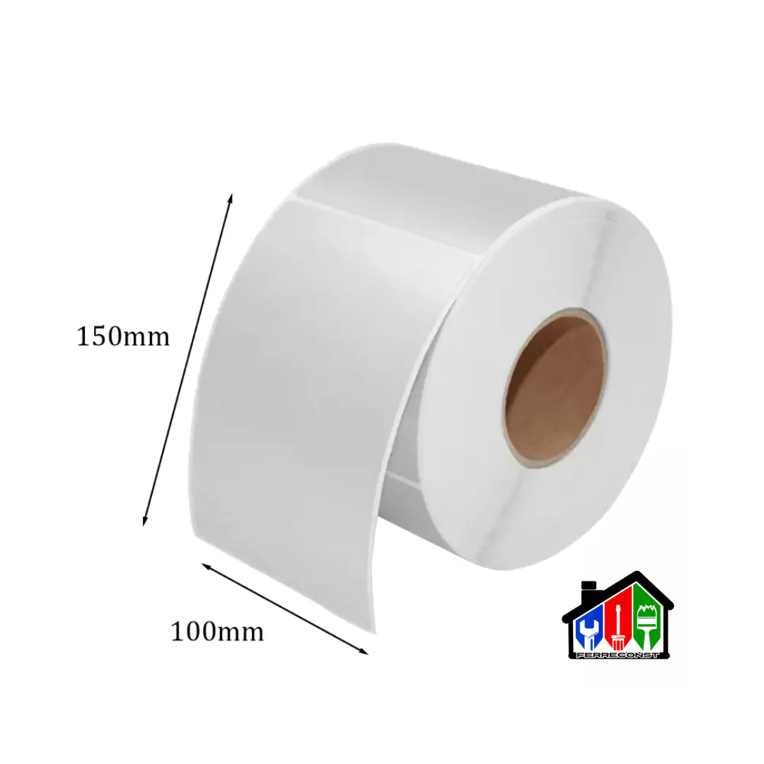 ETIQUETA TERMICA AUTOADHESIVA 100X150MM ROLLO 500 UNIDADES7