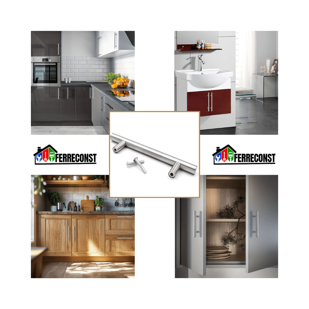 Pack 10 Tiradores De Cajón, Muebles De Cocina, Armarios 20cm2